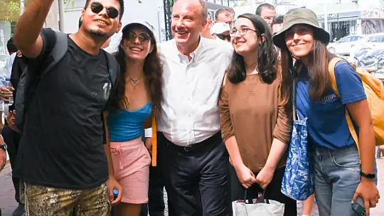 GENEL BAŞKAN İNCE'DEN ESNAF ZİYARETLERİ