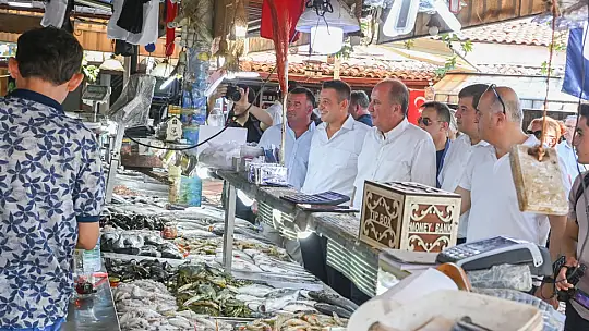 GENEL BAŞKAN İNCE'DEN ESNAF ZİYARETLERİ