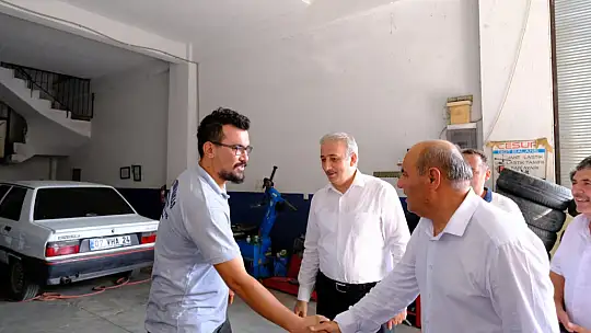 Ak Parti İl Başkanı Mete'den Seydikemer'e Ziyaret