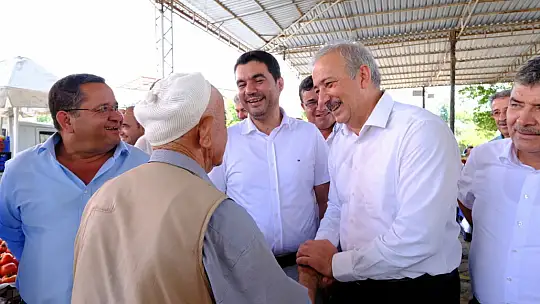 Ak Parti İl Başkanı Mete'den Seydikemer'e Ziyaret