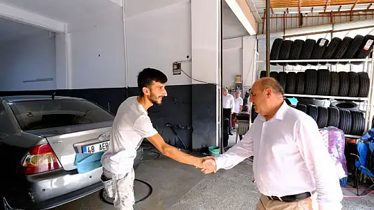 Ak Parti İl Başkanı Mete'den Seydikemer'e Ziyaret