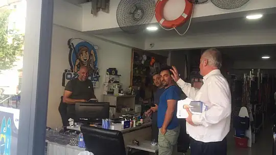 DEVA PARTİSİ MUĞLA İL VE İLÇE TEŞKİLATI DALAMAN'DA ÇARŞI PAZAR VATANDAŞLA BULUŞTU