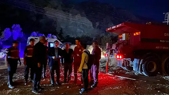 ULA'DA ÇIKAN YANGIN KONTROL ALTINA ALINDI