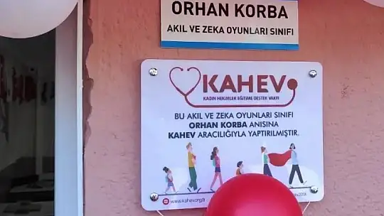 AKIL VE ZEKÂ OYUNLARI SINIFI AÇILDI
