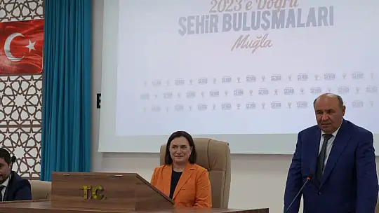 SEYDİKEMER'DE '2023'E DOĞRU ŞEHİR BULUŞMALARI' PROGRAMI YAPILDI