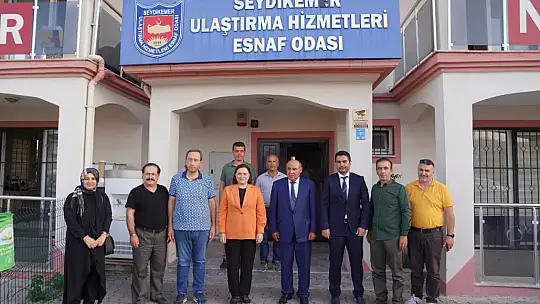 SEYDİKEMER'DE '2023'E DOĞRU ŞEHİR BULUŞMALARI' PROGRAMI YAPILDI
