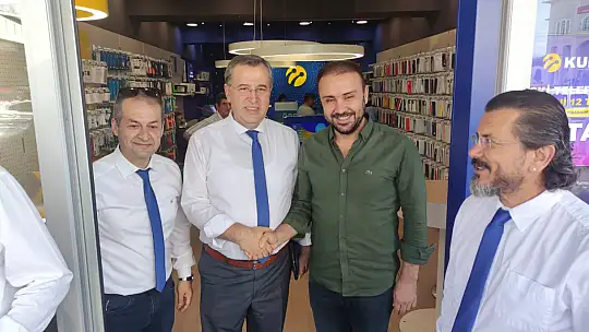 MAVİ GRUP SEYDİKEMER ESNAFINI ZİYARET ETTİ