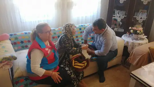 KAYMAKAM BALCI, ULUSAL HANE ZİYARETLERİNE DEVAM EDİYOR