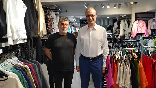 Kaymakam Ertaş, Çarşı Esnafını Ziyaret Etti