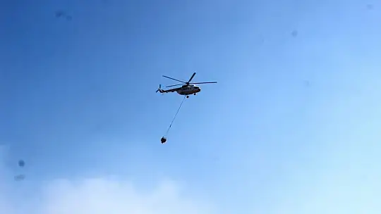 Yangın geniş bir alana yayıldı, vatandaşlar da seferber oldu