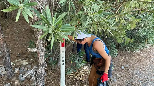 Yangın riskini azaltmak amacıyla çevre temizliği yaptılar