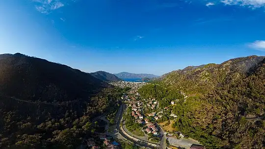 Yangının acı tablosu Marmaris'te havadan görüntülendi