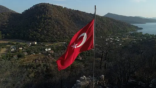 Yangının acı tablosu Marmaris'te havadan görüntülendi