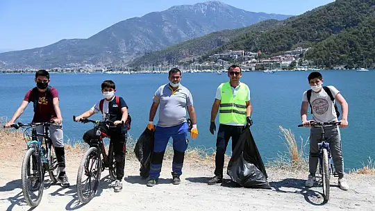 Yarımada'da bayram sonrası temizliği