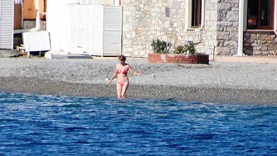 Yasak bile denize girmelerine engel olamadı