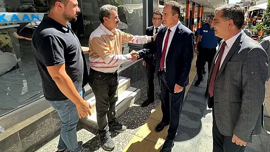 Vali İdris Akbıyık'ın Yatağan Ziyareti