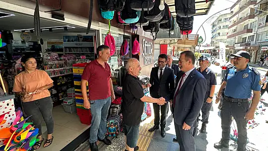 Vali İdris Akbıyık'ın Yatağan Ziyareti