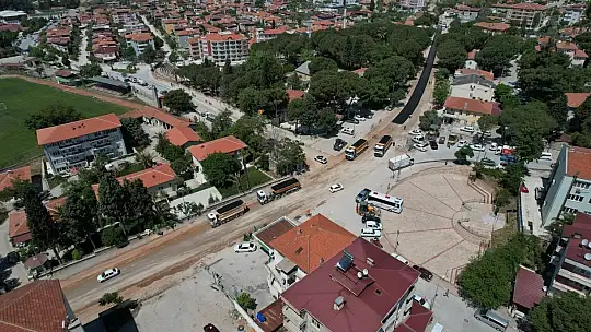 Yatağan'da birinci etapta sıcak asfaltlama yapılıyor