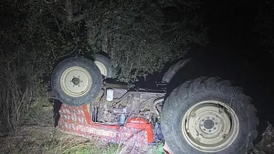 Yatağan'da traktör kazası: 1 ölü