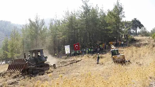 YATAĞAN, MİLAS VE KAVAKLIDERE İŞLETME MÜDÜRLÜKLERİNİN SİLVİKÜLTÜR TATBİKATI YAPILDI