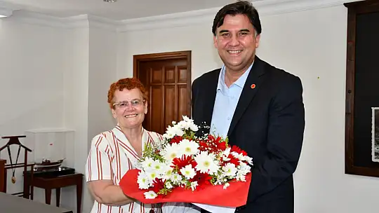 ÇYDD Genel Başkanı Ayşe Yüksel'den Başkan Karaca'ya Ziyaret