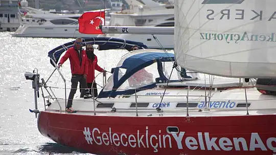 Yelkenle Türkiye kıyılarını baştan başa geçecekler