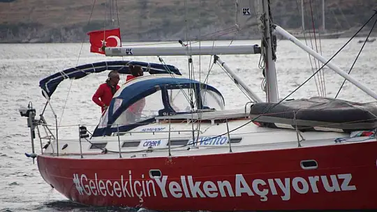 Yelkenle Türkiye kıyılarını baştan başa geçecekler