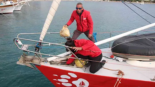 Yelkenle Türkiye kıyılarını baştan başa geçecekler