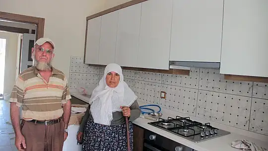 Yeni evlerine kavuşuyorlar