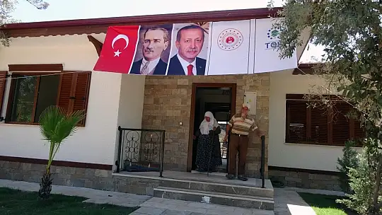 Yeni evlerine kavuşuyorlar