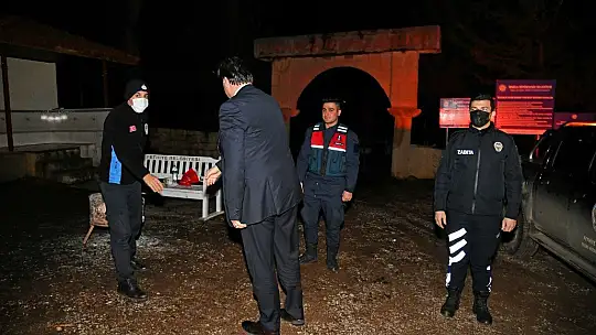 Karaca'dan yılbaşında anlamlı ziyaretler