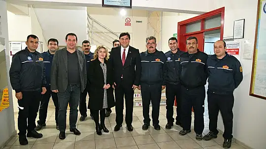 Karaca'dan yılbaşında anlamlı ziyaretler