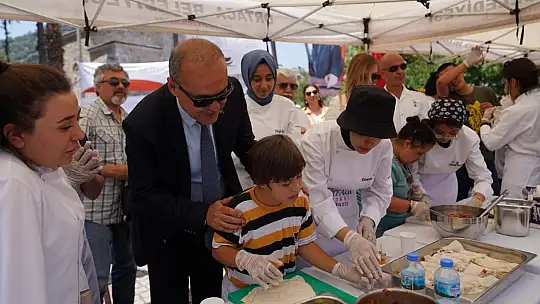 Yöresel lezzetler tanıtıldı