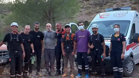 Yürüyüş için çıktığı dağda baygınlık geçirdi, MAG-AME ekipleri kurtardı