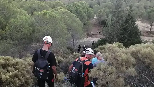 Yürüyüş için çıktığı dağda baygınlık geçirdi, MAG-AME ekipleri kurtardı
