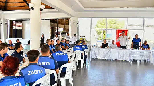 Başkan Karaca, Zabıta ekipleriyle kahvaltıda bir araya geldi