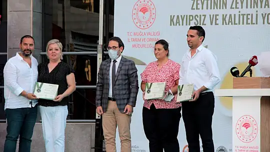 Zeytinyağı Kalite ödülleri verildi