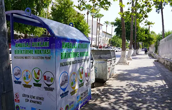 80 adet Ambalaj Atığı Biriktirme Konteynerleri daha koyuldu