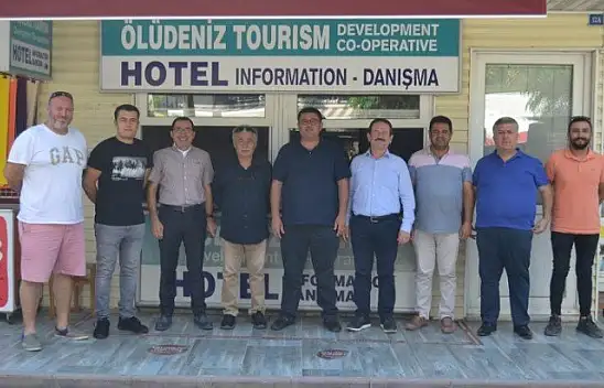 Ak Parti Başkan Öztürk, Yeni Başkan Kökten'e 'Hayırlı Olsun' Ziyaretinde Bulundu