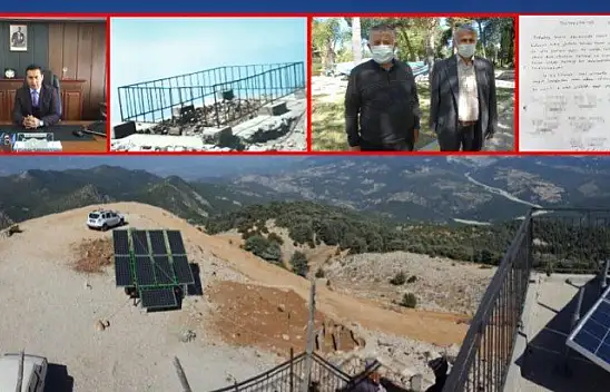 Babadağ'daki 'yatır' mahkemelik etti