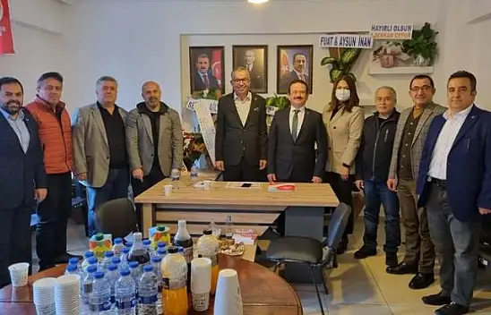 Büyük Birlik Partisi'nden Başkan Karaca Ve Sed Medya'ya Ziyaret