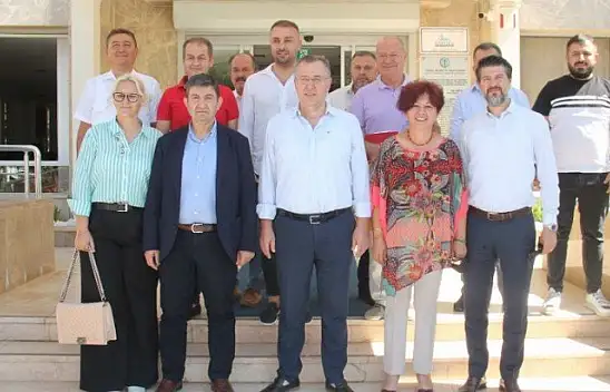 Deva Partisi Genel Başkan Yardımcısı Aydemir'den, Başkan Çıralı'ya ziyaret