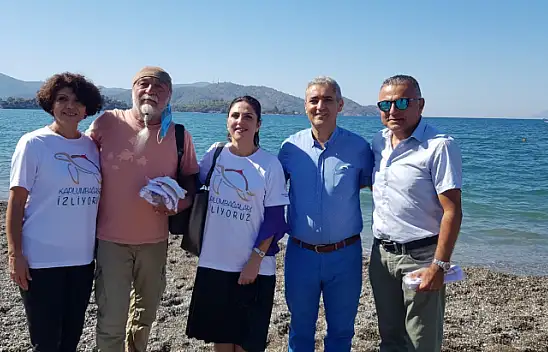 'Emel' ve 'Muhsine' takip cihazı ile denize bırakıldı