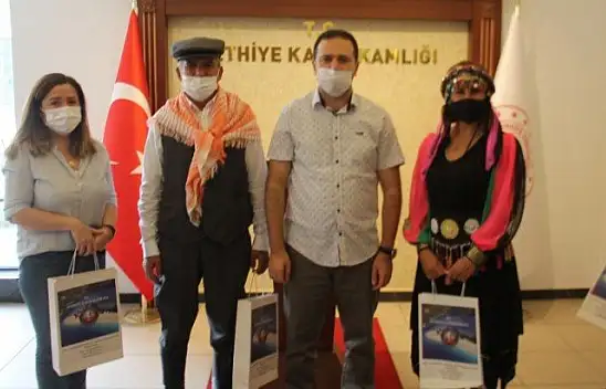 Fethiye 2. Spor Festivali konukları Kaymakam Fırat'ı ziyaret etti