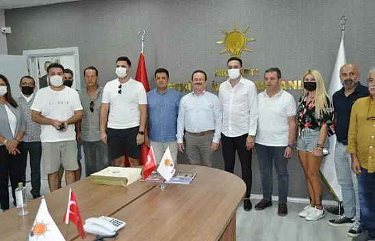 Fethiye Beşiktaşlılar Derneğinden Ak Parti'ye Ziyaret