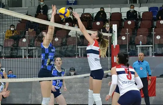 Fethiye'nin Sultanları Arkas'a da set vermedi 3-0