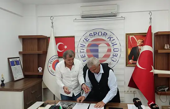 FETHİYESPOR'DA İMZALAR ATILDI