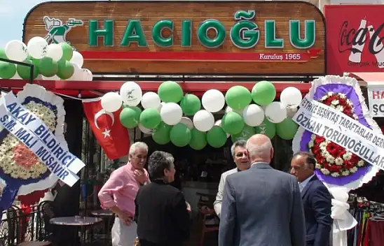Hacıoğlu, dualarla açıldı