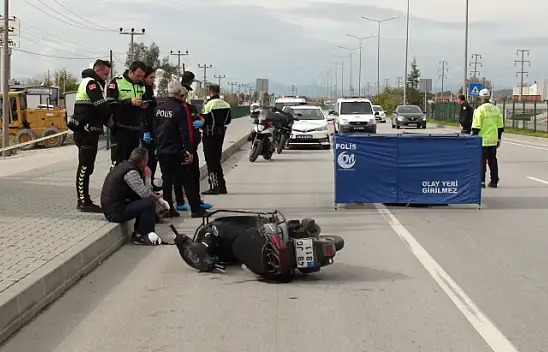 KAMYONET VE MOTORSİKLET ÇARPIŞTI 1 KİŞİ HAYATINI KAYBETTİ