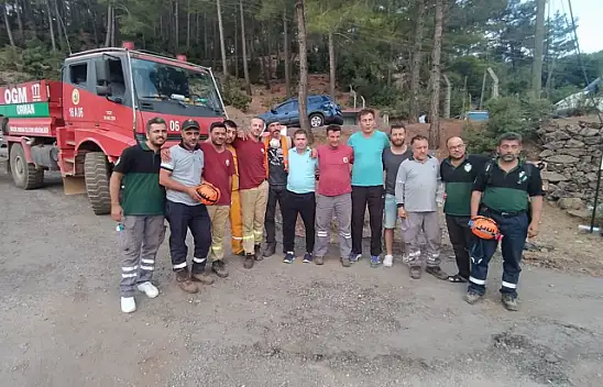 Köyceğiz Yangınına Bilecik'ten Destek